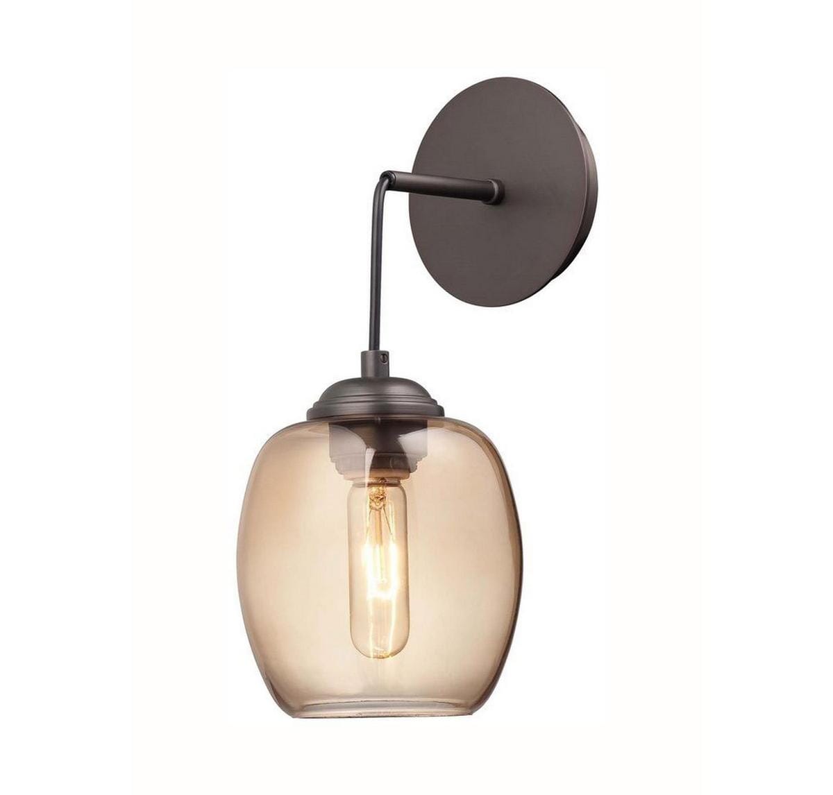 George Kovacs Bubble 6" Pendant Light in Copper Bronze Patina