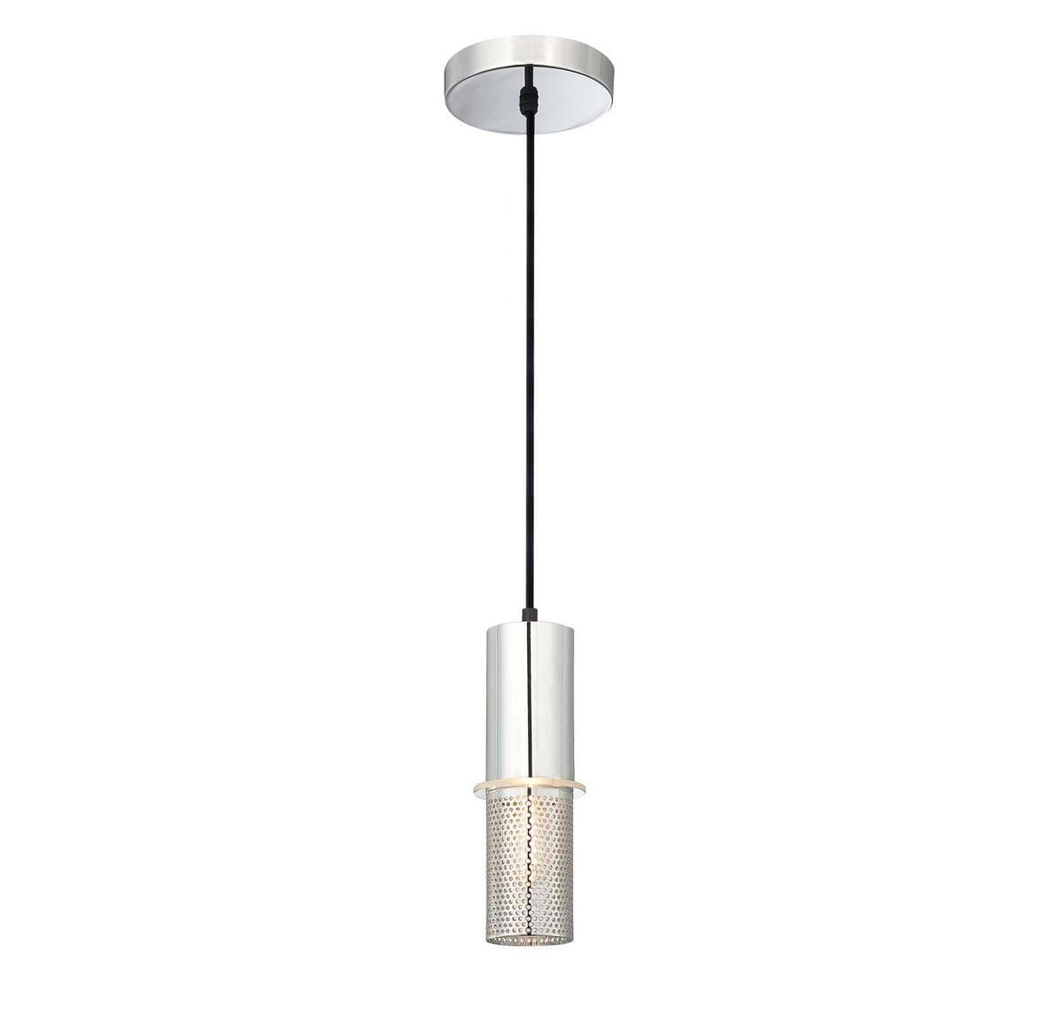 George Kovacs Larry 4" Pendant Light in Chrome