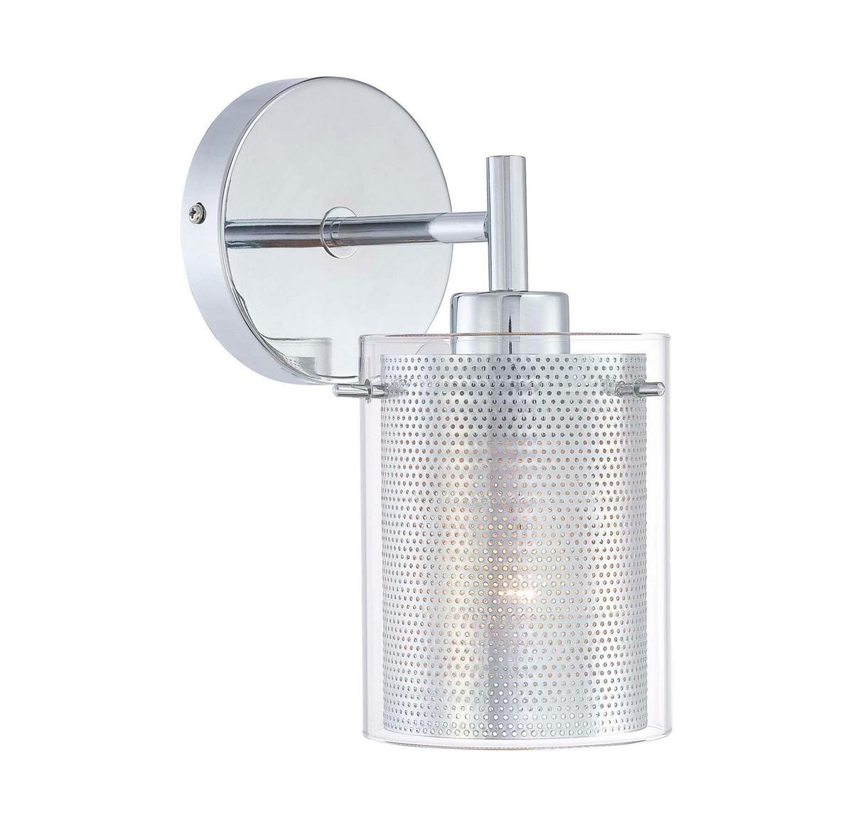 George Kovacs Grid 10" Wall Sconce in Chrome