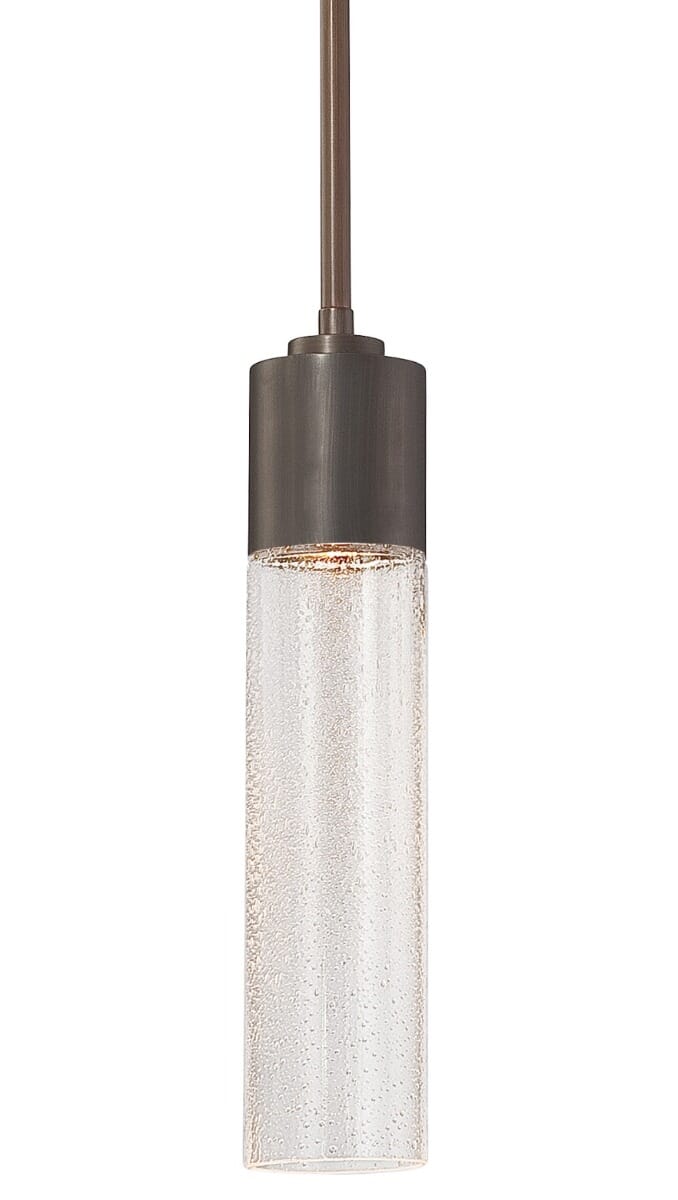 George Kovacs Light Rain Mini Pendant Light in Copper Bronze Patina