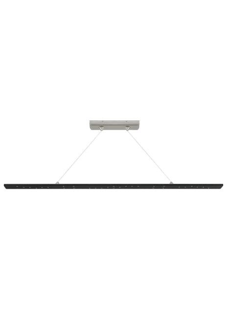 Tech Parallax 3000K LED 54" Pendant Light in Black