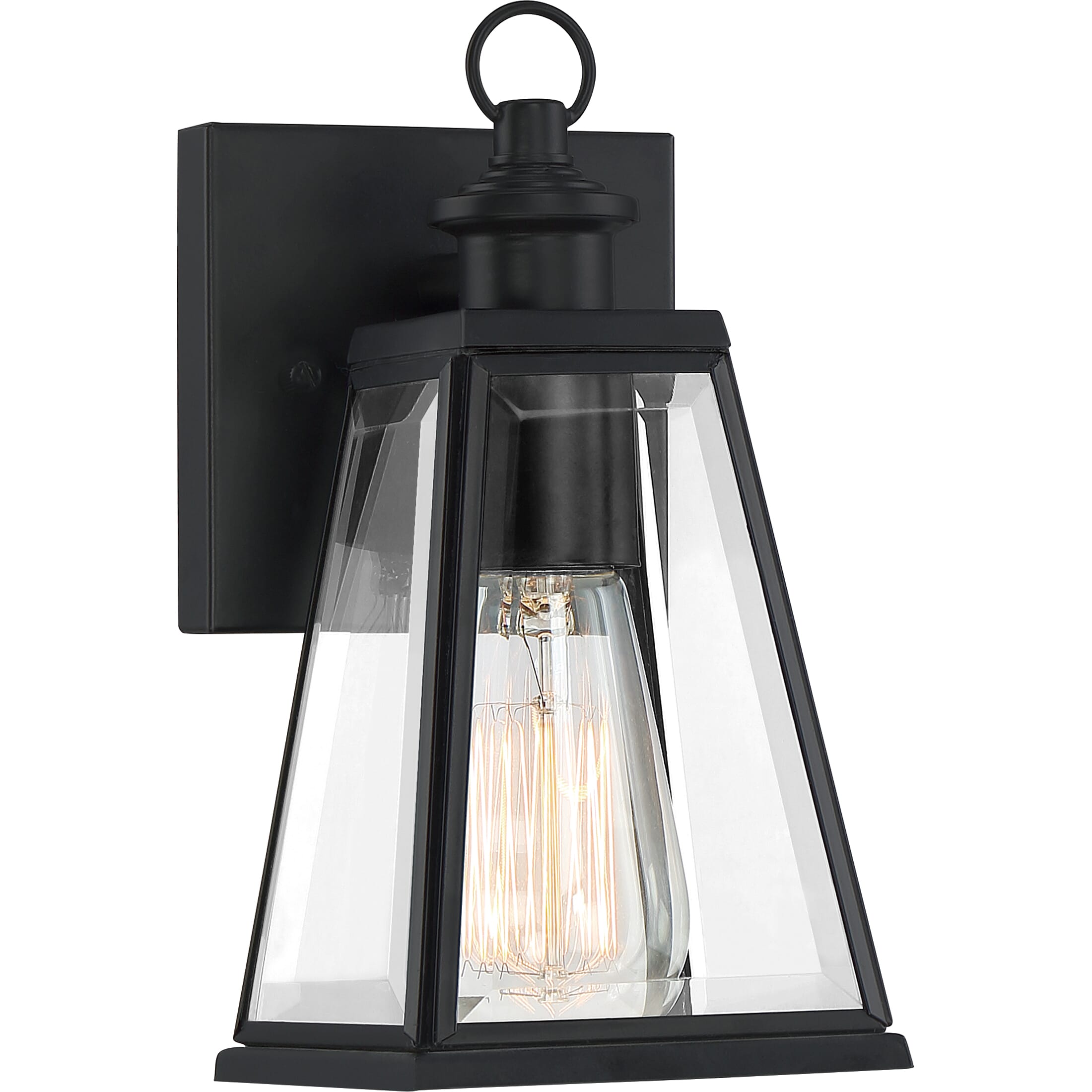 Quoizel Paxton 5" Outdoor Hanging Light in Matte Black