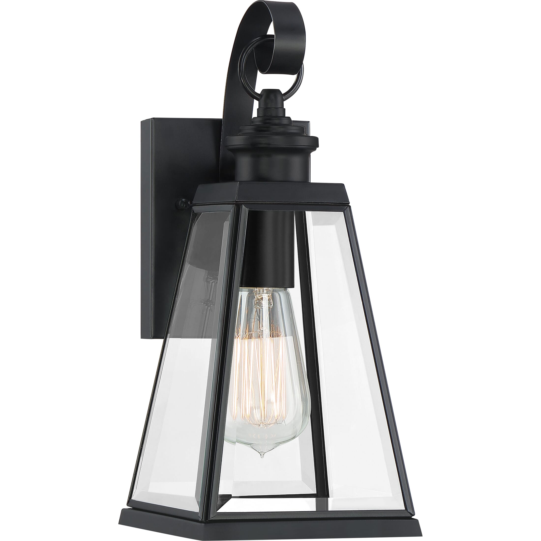 Quoizel Paxton 6" Outdoor Hanging Light in Matte Black