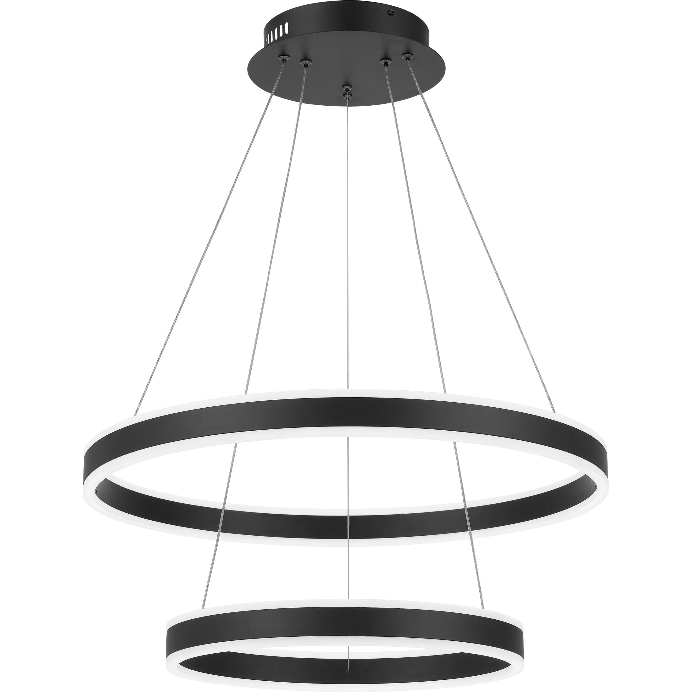 Quoizel Cadence 24" Pendant Light in Earth Black