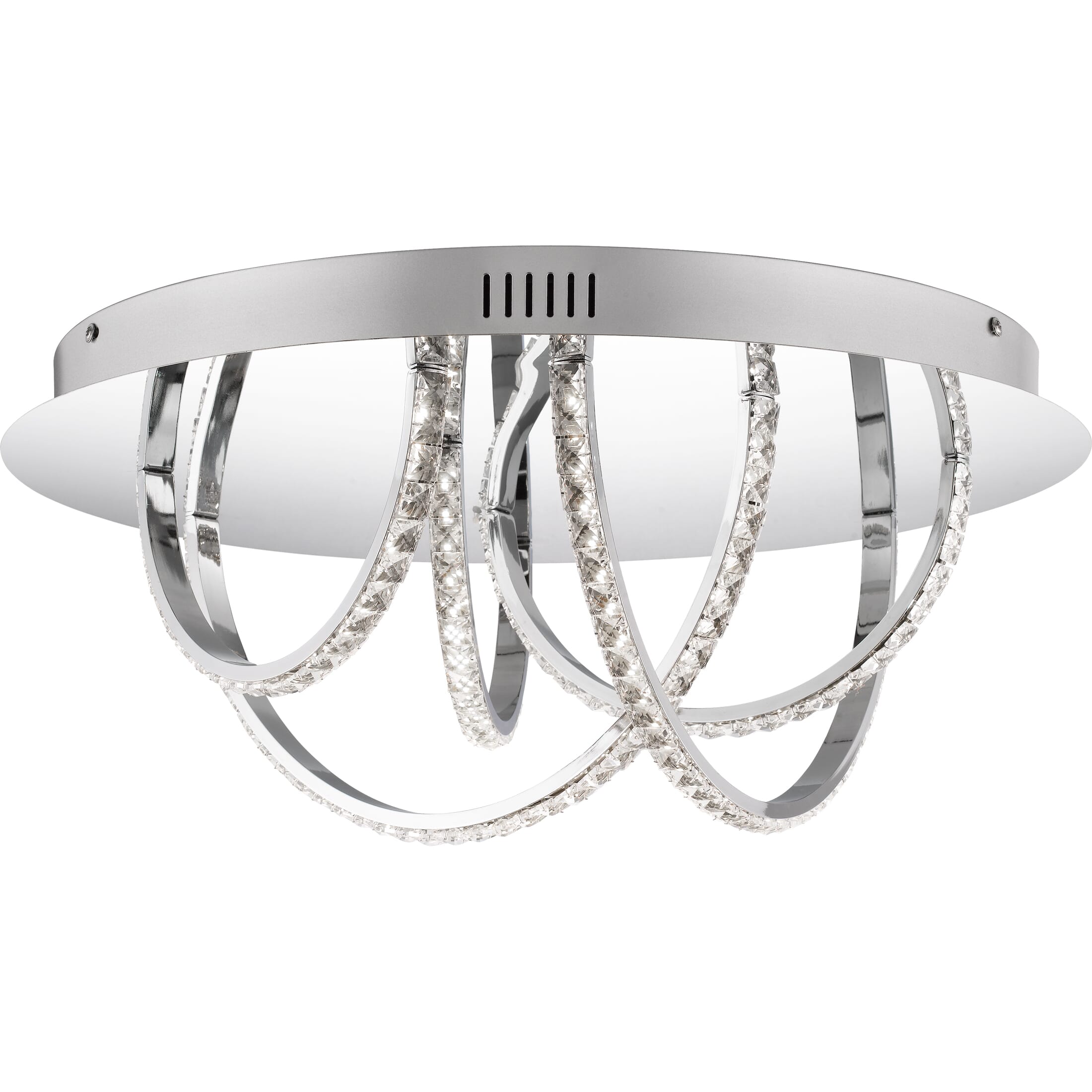 Quoizel Diamond 18" Ceiling Light in Polished Chrome