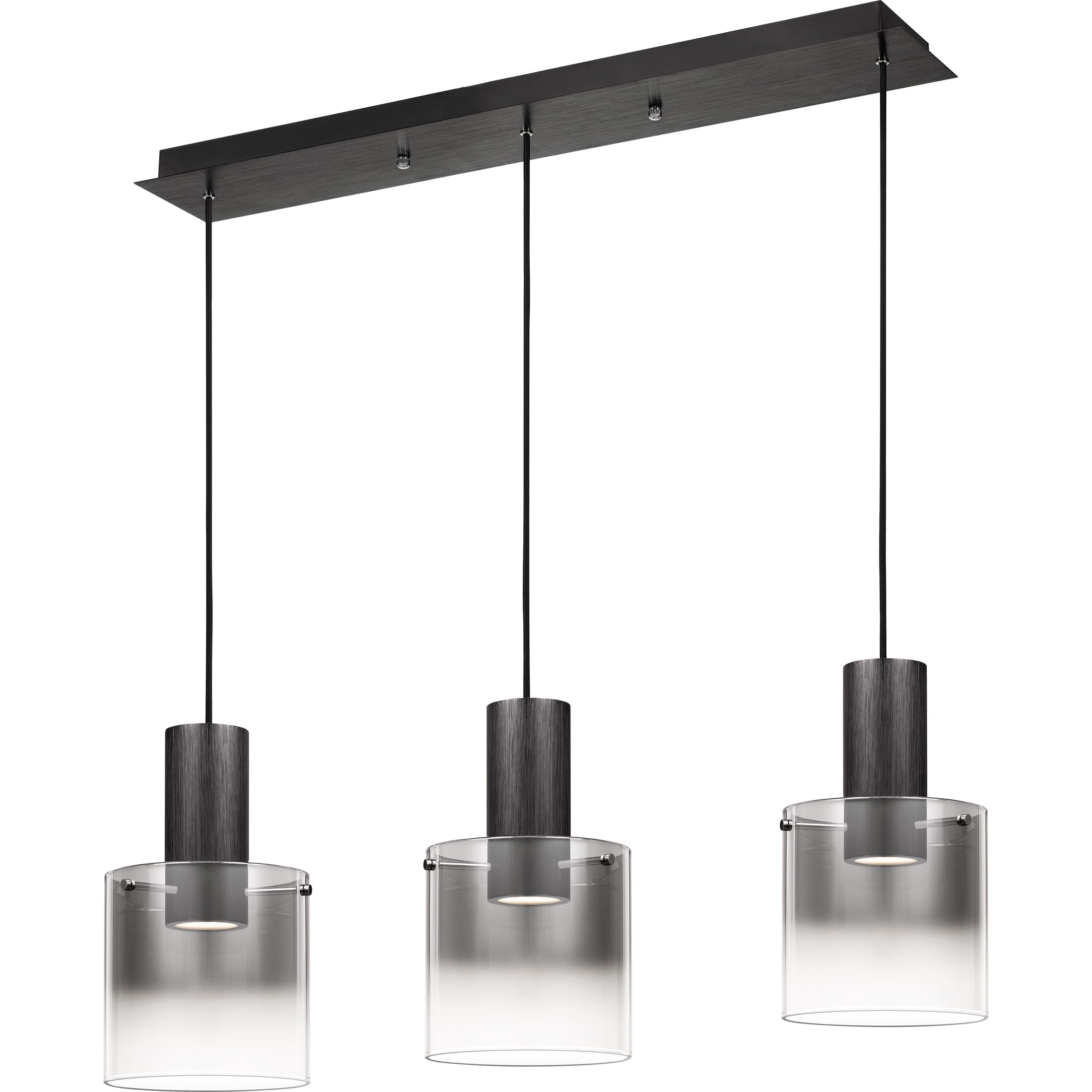 Quoizel Kilmer 40" Kitchen Island Light in Earth Black