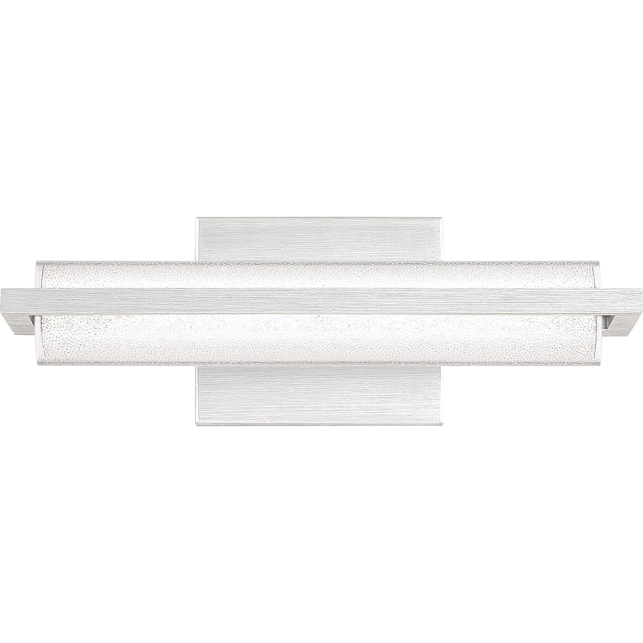 Quoizel Rosalie 14" Bathroom Vanity Light in Brushed Aluminum