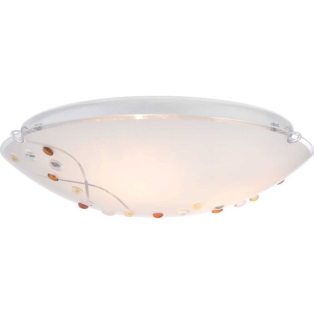 Quoizel Stellar 3-Light 16" Ceiling Light in Polished Chrome