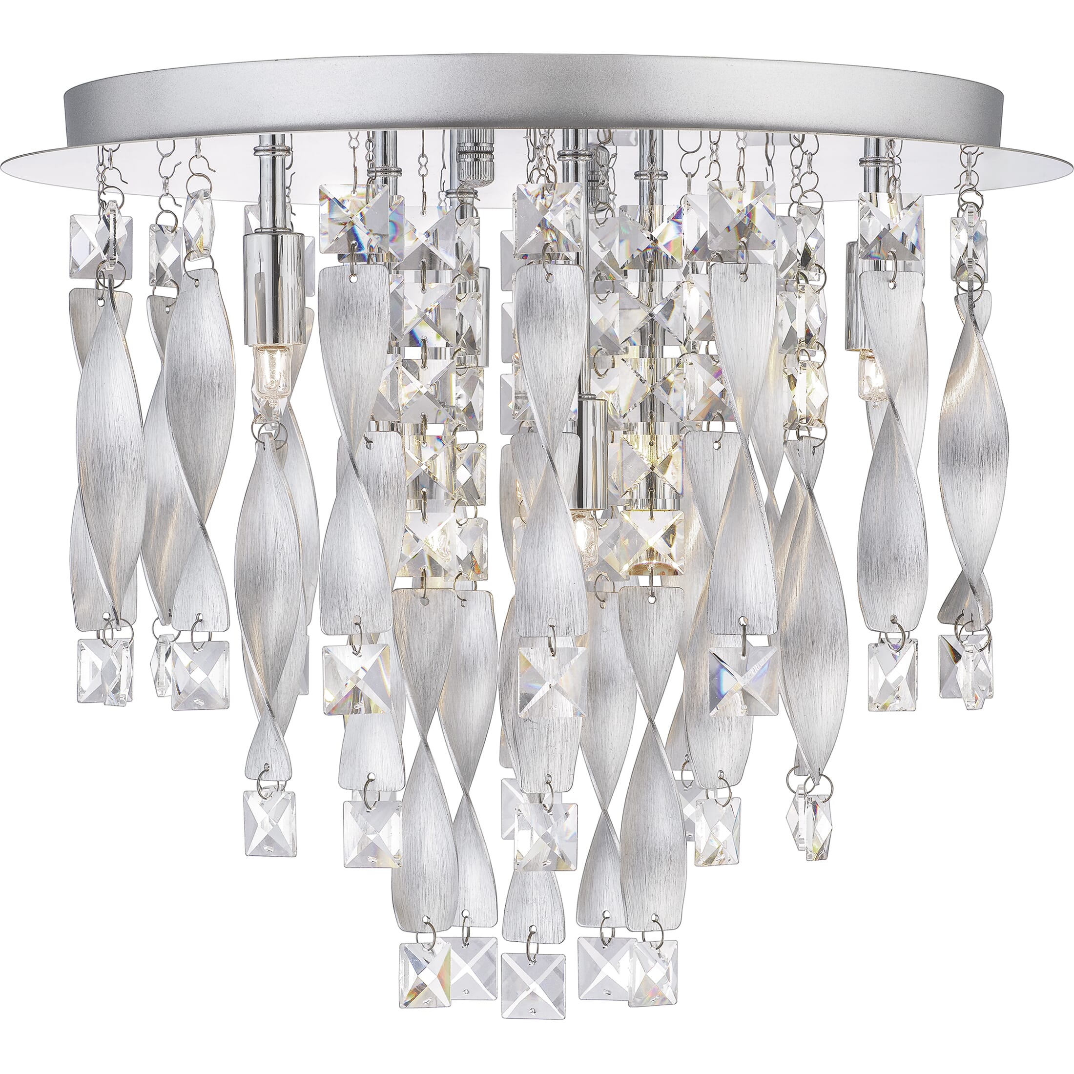 Quoizel Twinkle 6-Light 16" Ceiling Light in Polished Chrome