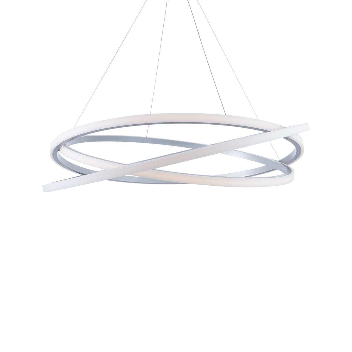 Modern Forms Veloce Chandelier in Titanium