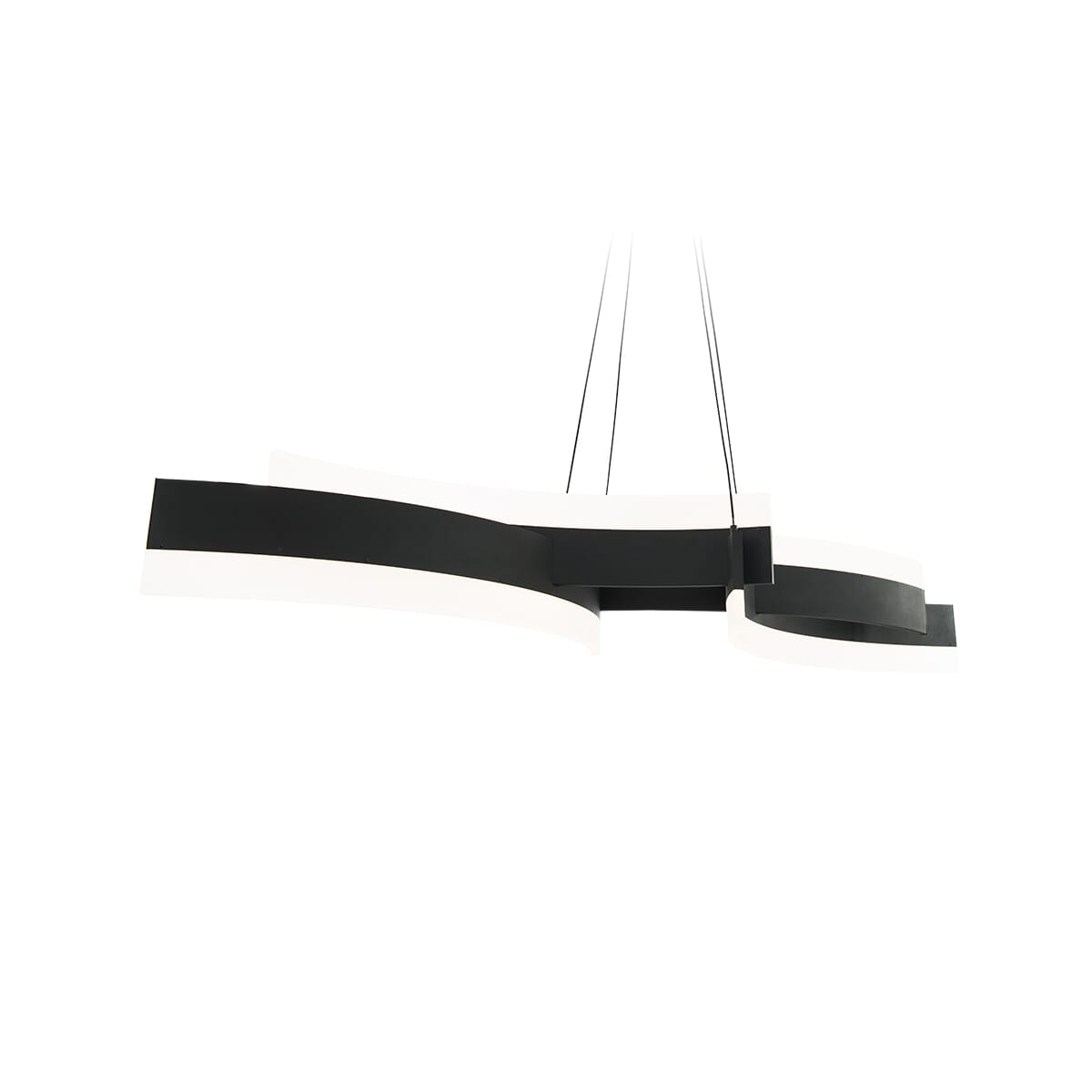 Modern Forms Arcs Pendant Light in Black