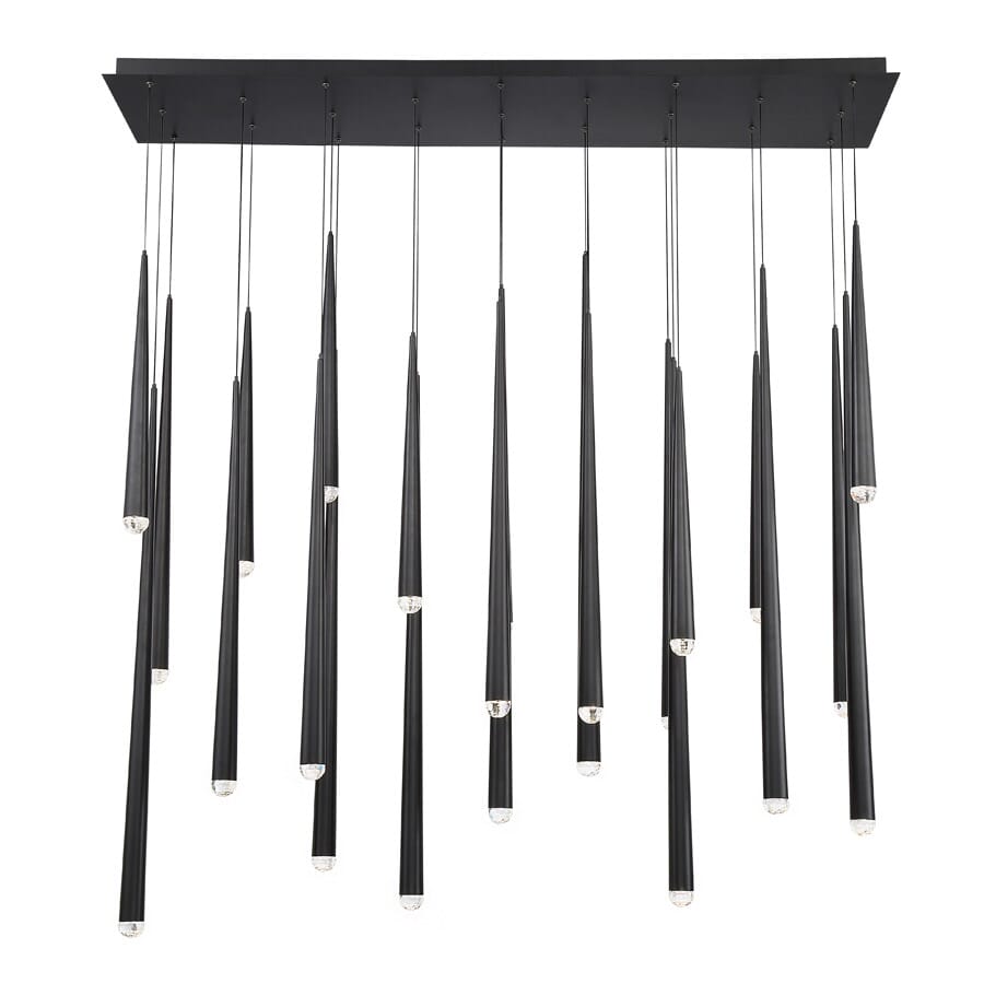 Modern Forms Cascade 23-Light 54" in Black