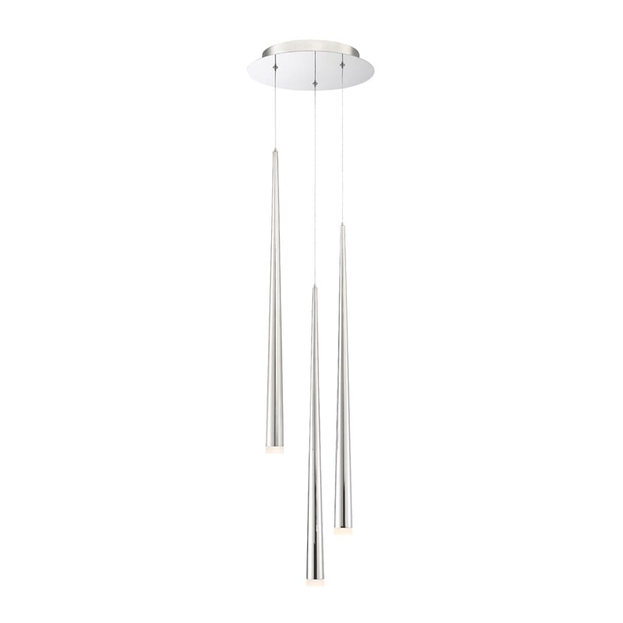 Modern Forms Cascade 3-Light 12" in Polished Nickel