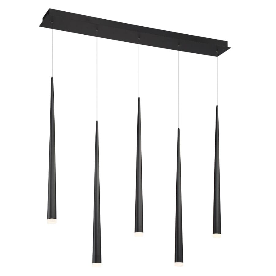 Modern Forms Cascade 5-Light 40" in Black