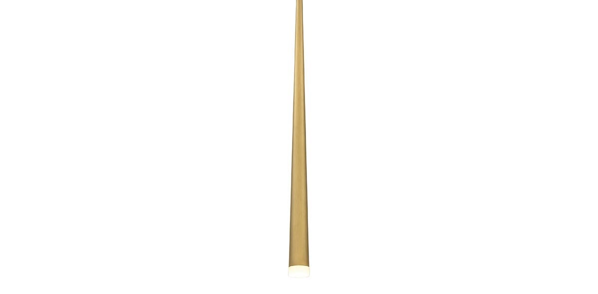 Modern Forms Cascade Pendant Light in Aged Brass