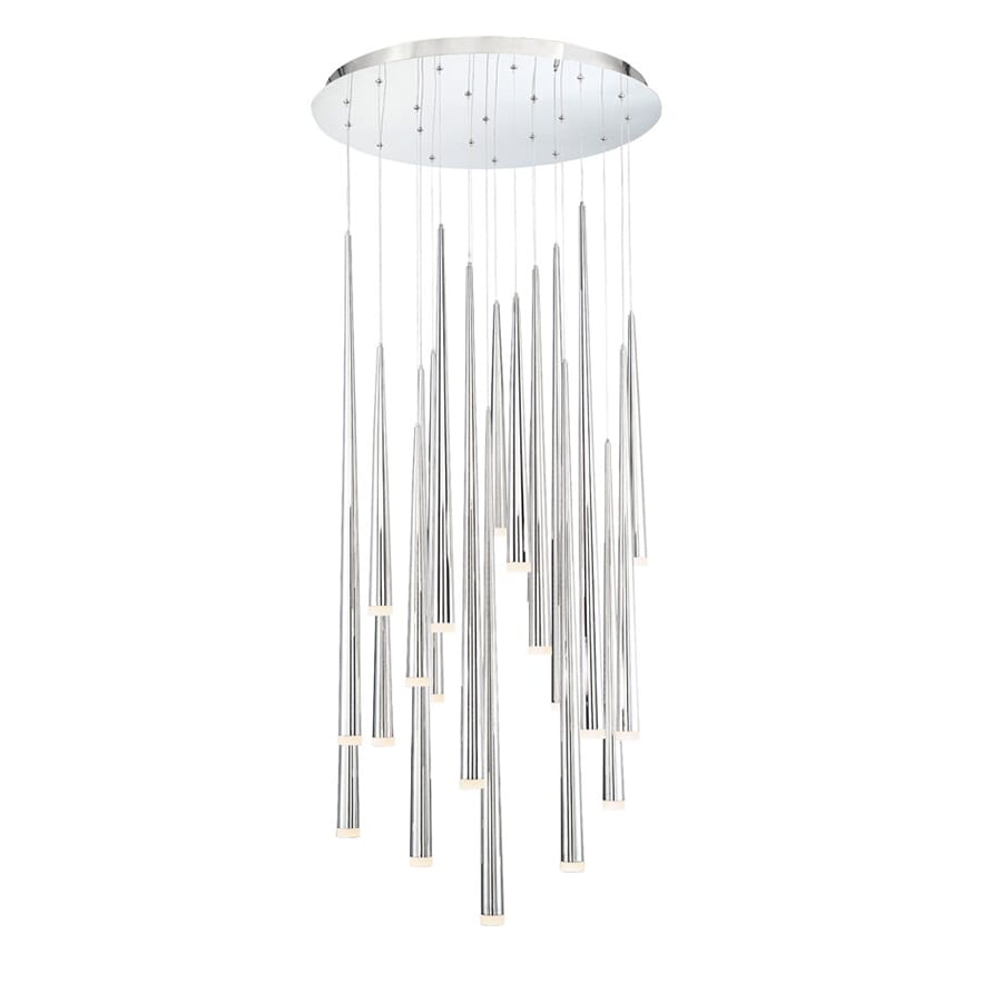 Modern Forms Cascade 21-Light 26" in Polished Nickel