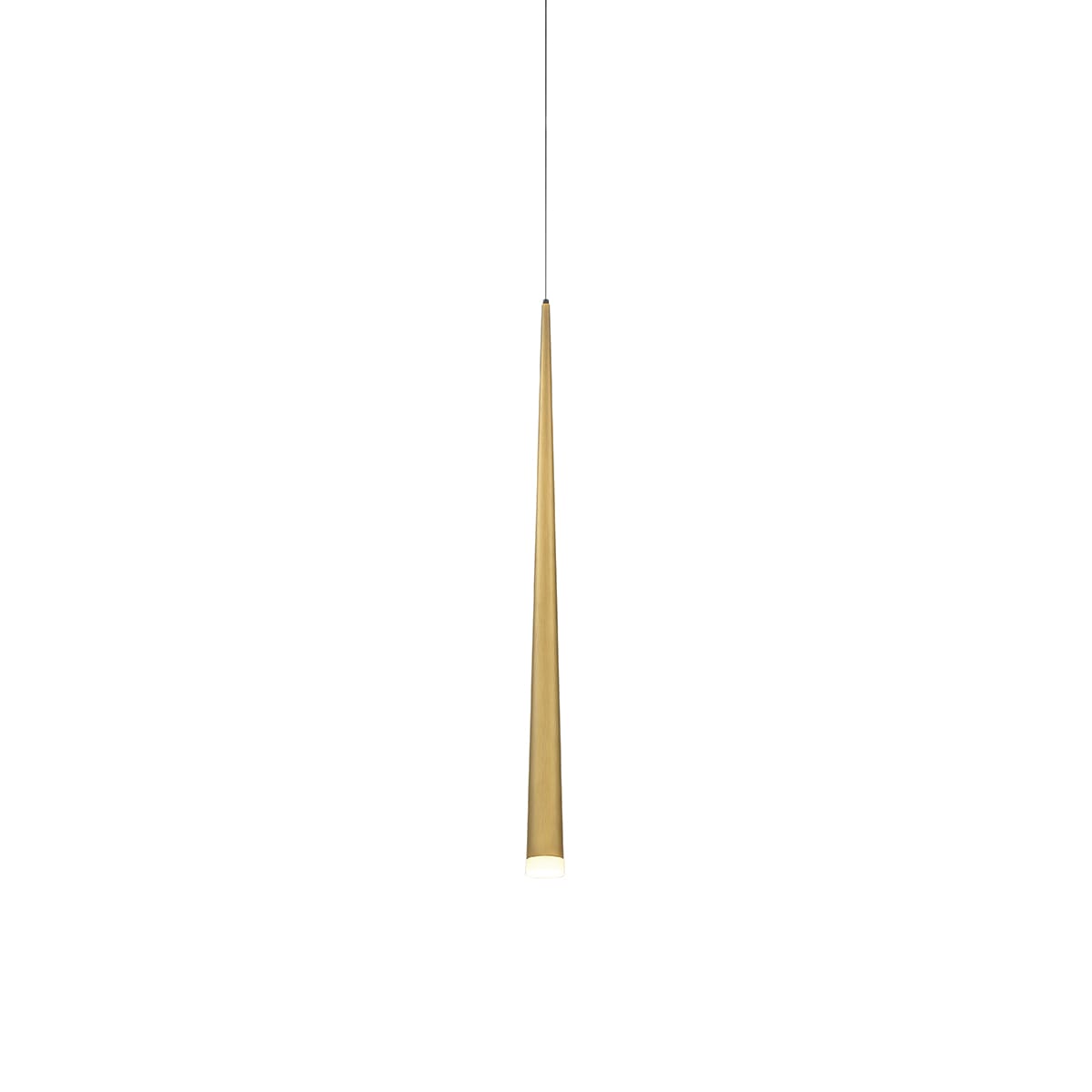 Modern Forms Cascade Pendant Light in Aged Brass