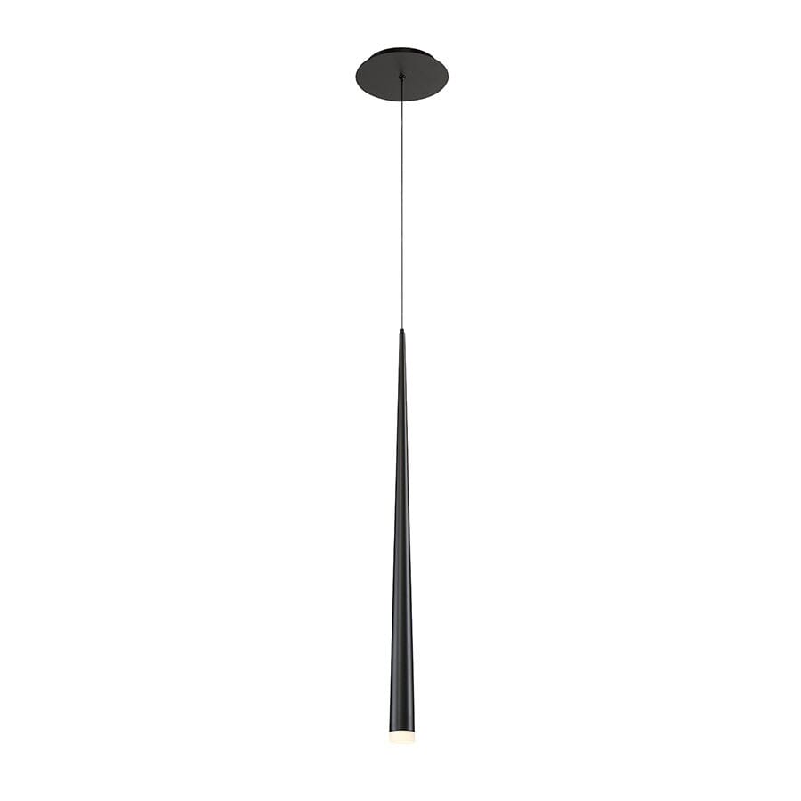 Modern Forms Cascade 7" Pendant Light in Black