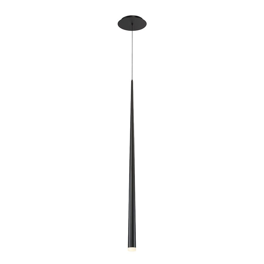 Modern Forms Cascade 7" Pendant Light in Black