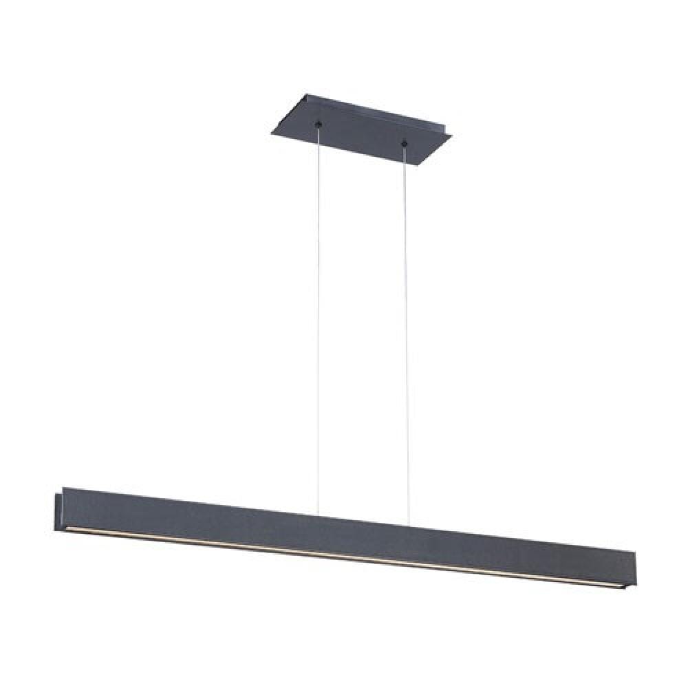 Modern Forms Bdsm 1-Light Linear Pendant in Black