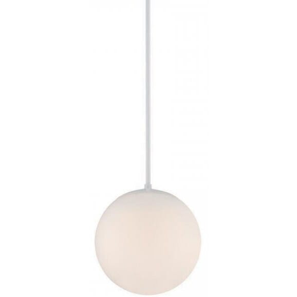 WAC Lighting 120V dweLED Niveous 13" LED Pendant in White