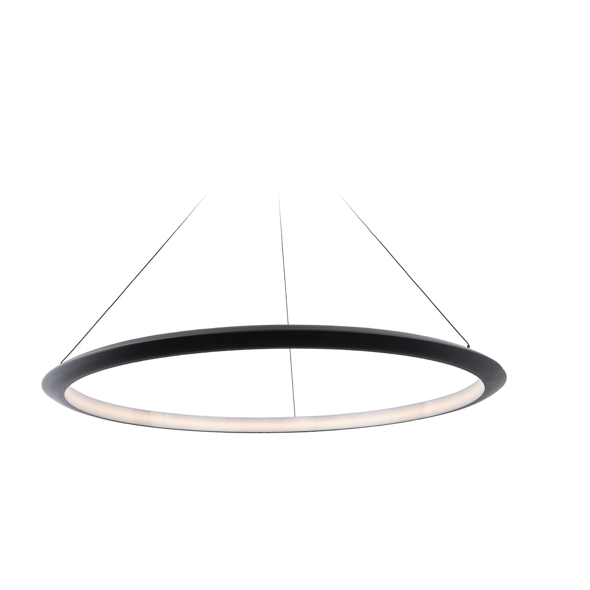 Modern Forms The Ring Pendant Light in Black