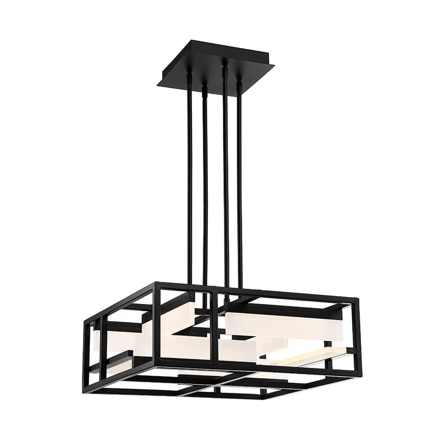 Modern Forms Memory 22" Pendant Light in Black