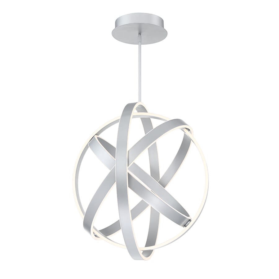 Modern Forms Kinetic 28" Pendant Light in Titanium