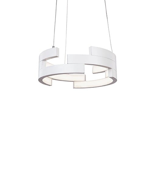 Kuzco Anello LED Pendant Light in White