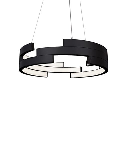 Kuzco Anello LED Pendant Light in Black