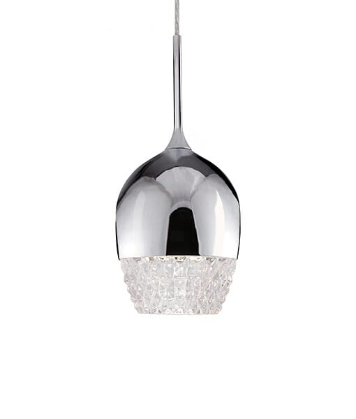 Kuzco Roma LED Pendant Light in Chrome