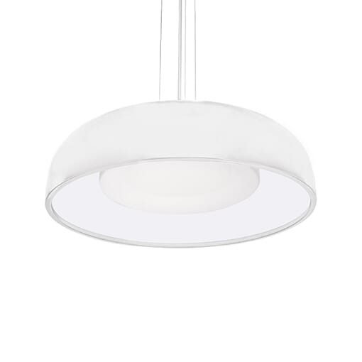 Kuzco Beacon LED Pendant Light in White