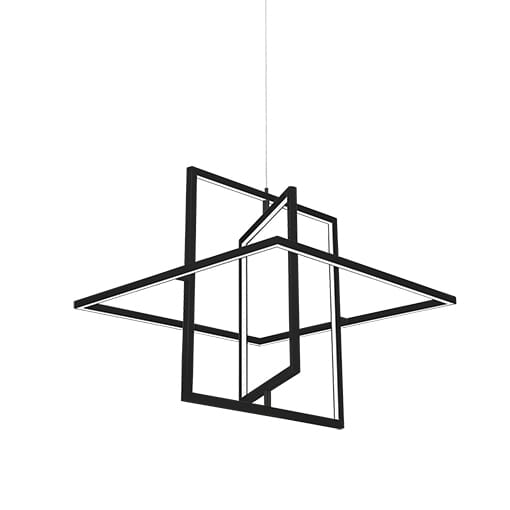 Kuzco Mondrian LED Pendant Light in Black