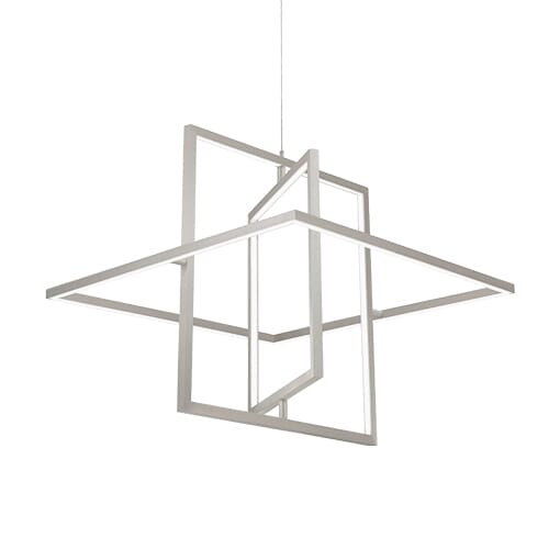 Kuzco Mondrian LED Pendant Light in Nickel