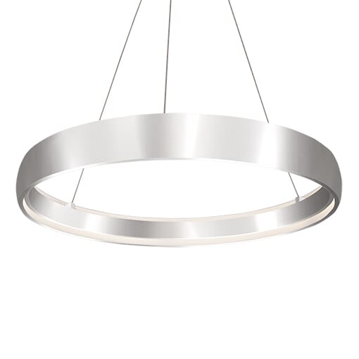 Kuzco Halo LED Pendant Light in Silver