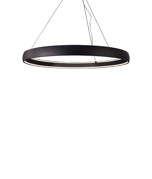 Kuzco Halo LED Pendant Light in Black