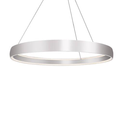 Kuzco Halo LED Pendant Light in Silver