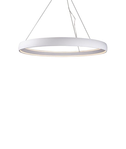 Kuzco Halo LED Pendant Light in White