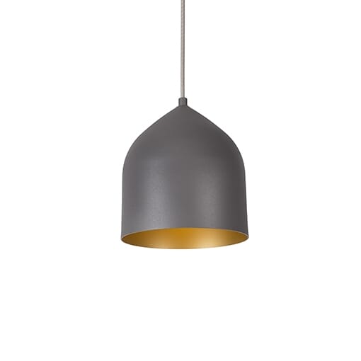 Kuzco Helena LED Pendant Light in Graphite With Gold