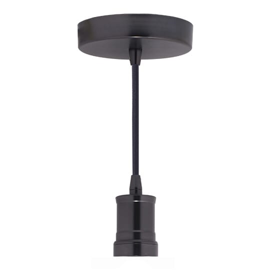 Bulbrite Fixtures Pendant Light in Gunmetal - 1pack