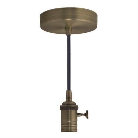 Bulbrite Fixtures Pendant Light in Warm Gold - 1pack