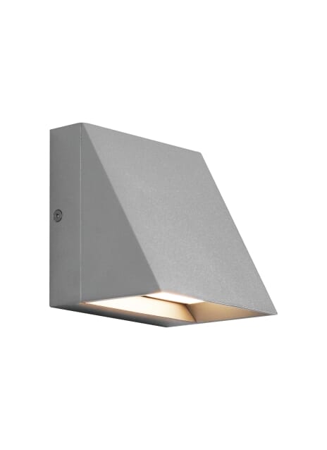 Tech Pitch 3000K LED 5" Outdoor Wall Light in Silver