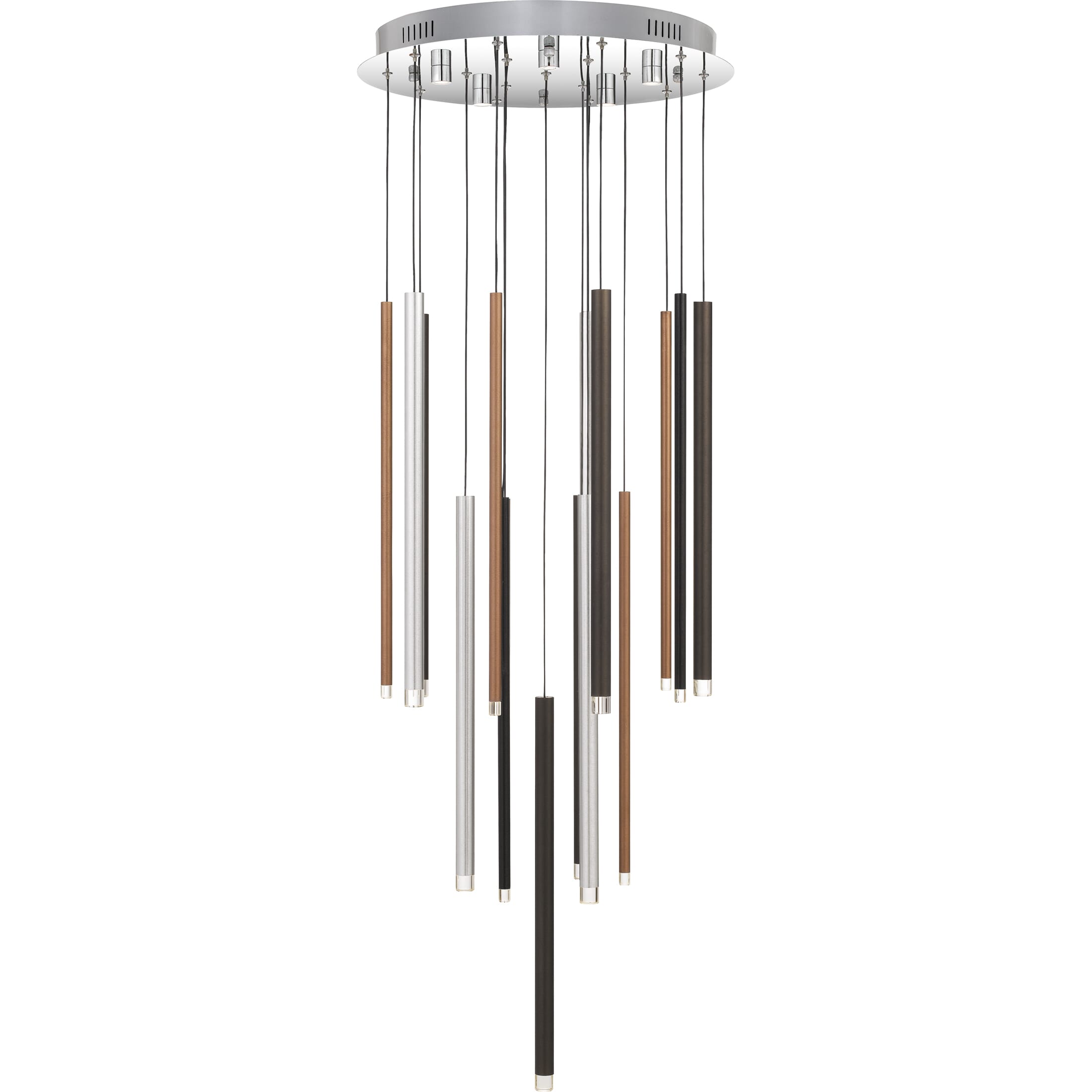 Quoizel Henning 20" Pendant Light in Polished Chrome