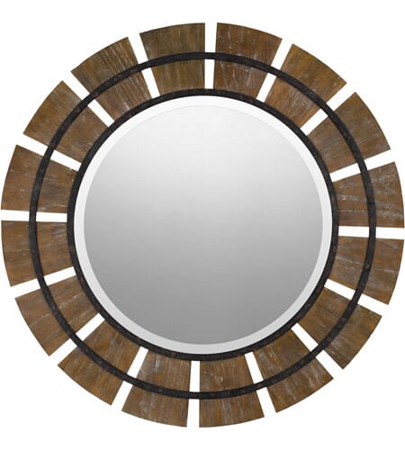 Quoizel Cask 36" Round Mirror