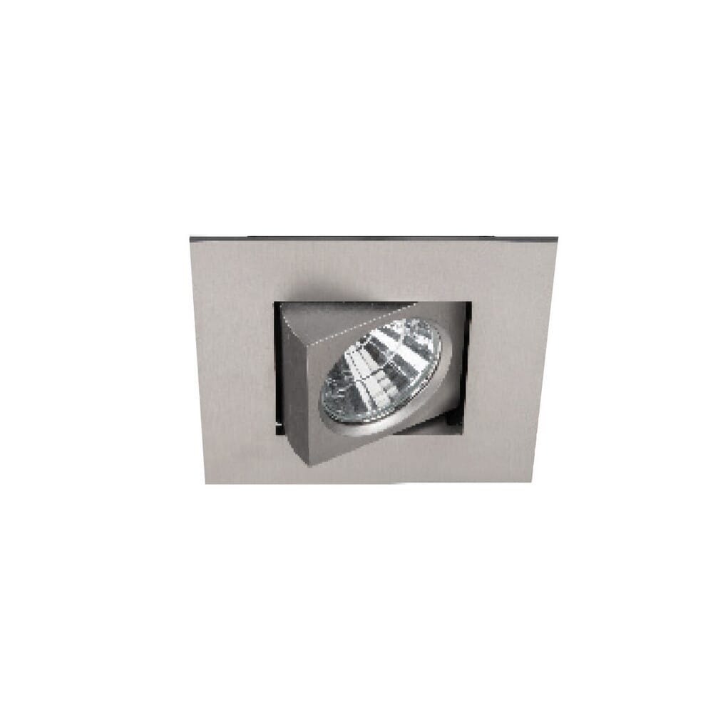 WAC Lighting 120V Oculux 1-Light 2" LED Square Adjustable Trim with Light Engine and New Construction or Remodel Housing