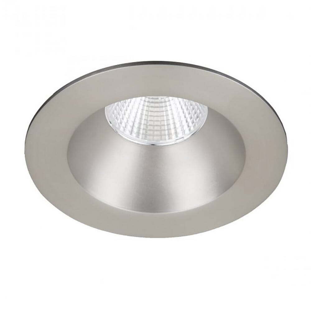 WAC Lighting 120V Oculux 1-Light 3.5" LED Round Open Reflector Trim with Light Engine in Brushed Nickel