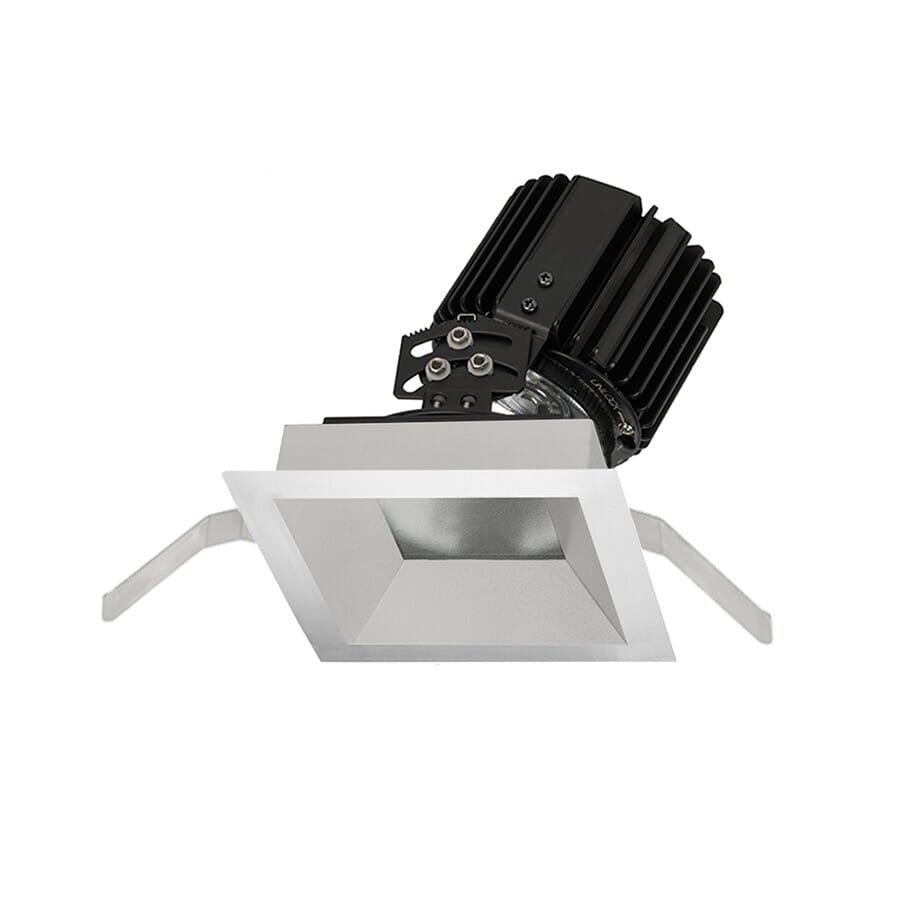 WAC Lighting Volta 1-Light Square Adjustable Trim with LED Light Engine in Haze