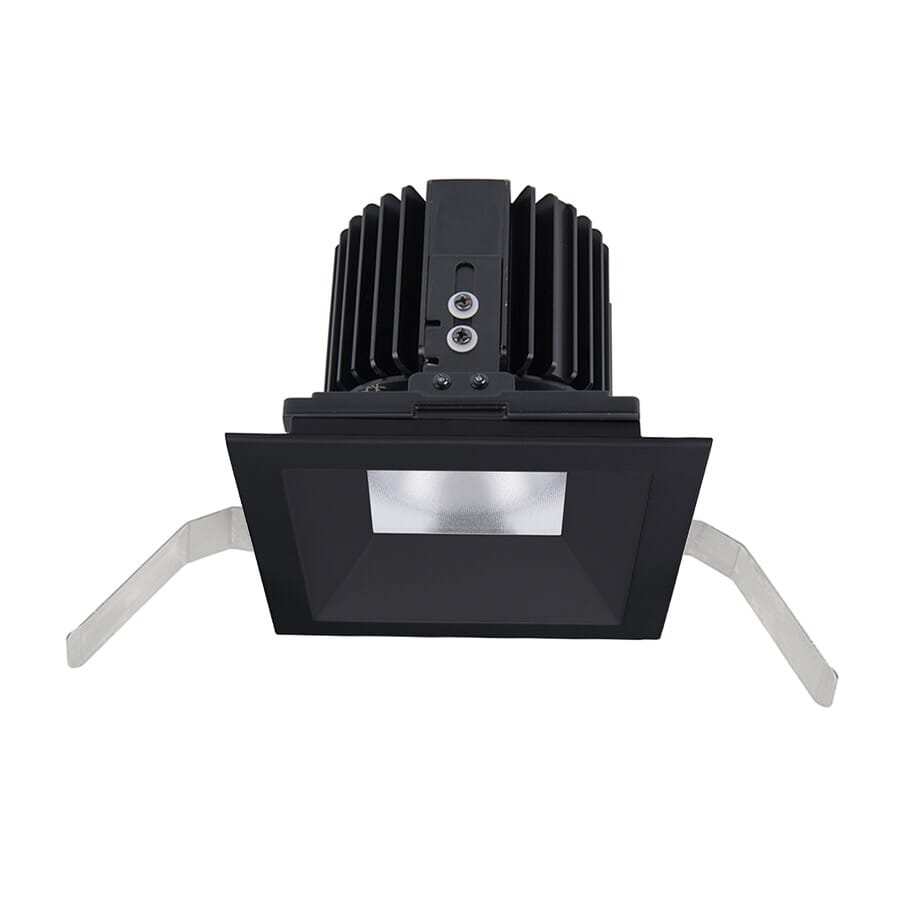 WAC Lighting Volta 1-Light Square Shallow Regressed Trim with LED Light Engine in Black