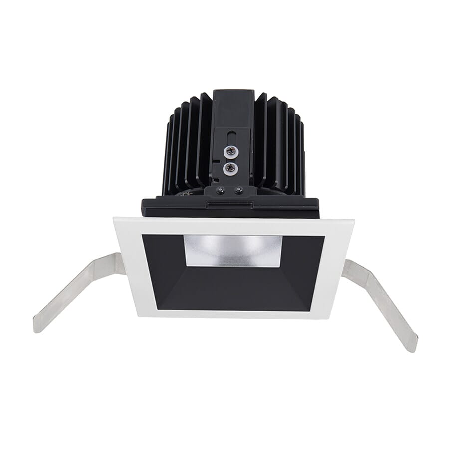 WAC Lighting Volta 1-Light Square Shallow Regressed Trim with LED Light Engine in Black Haze