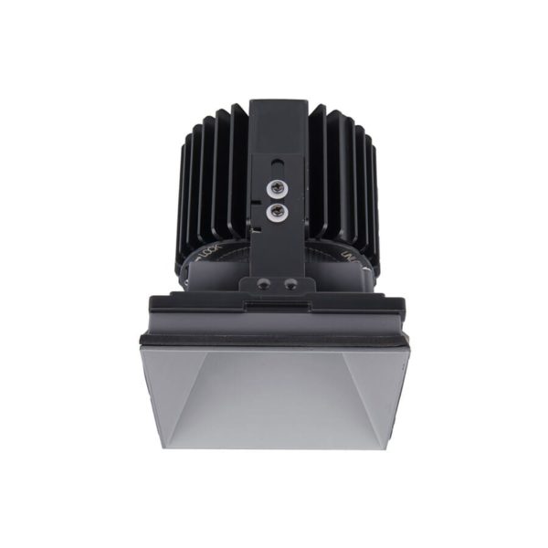 WAC Lighting Volta 1-Light Square Invisible Trim with LED Light Engine in Haze